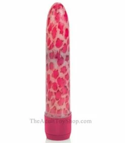 Pink Leopard Mini Vibrator