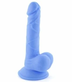 Pop Peckers Small Suction Dildo -Adult Toy Sales Store popsmallblue 1