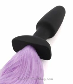 Purple Pony Anal Plug Tail -Adult Toy Sales Store purpletailplug4