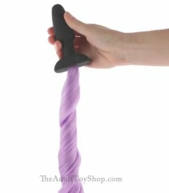 Purple Pony Anal Plug Tail -Adult Toy Sales Store purpletailplug5