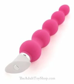 Quaker Beaded Anal Vibrator -Adult Toy Sales Store quakervibe2