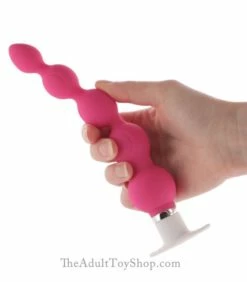 Quaker Beaded Anal Vibrator -Adult Toy Sales Store quakervibe4