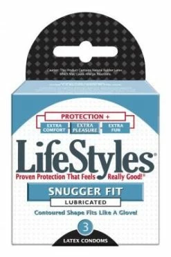 Lifestyles Snug Fit Condoms 3 pack