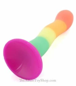Wave Rainbow Dildo -Adult Toy Sales Store rainwave3