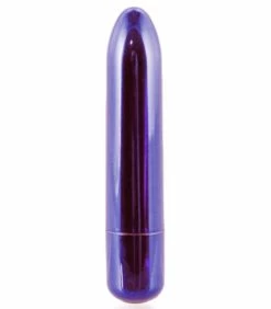 Rechargeable Bullet Vibrator -Adult Toy Sales Store rechbulletpurple 1