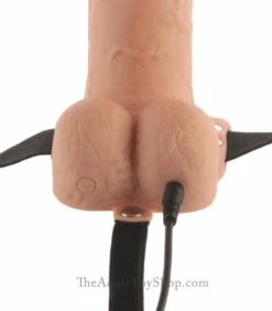 Rechargeable 7 Inch Hollow Dildo -Adult Toy Sales Store rsc2