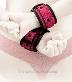 Pink Sinful Cuffs -Adult Toy Sales Store sc3