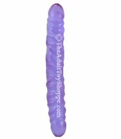 Veined Double Ended Dildo -Adult Toy Sales Store se028040 4 1