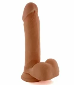 Ultra Real Skin Dildo - Medium -Adult Toy Sales Store sensamediumbrown