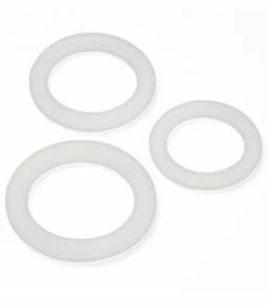 Silicone Pro Cock Rings Set 9 Silicone Pro Cock Rings Set -Adult Toy Sales Store spr clear 1