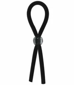 Squeezer Lasso Cock Ring -Adult Toy Sales Store squeezerblack 1