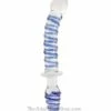 Mr. Swirly Glass Anal Dildo