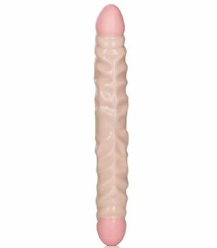 Veined Double Headed Dildo 2 Veined Double Headed Dildo - Image 2