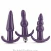 Trio Vibrating Butt Plug Kit
