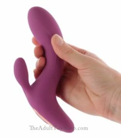 Triple Rechargeable Gspot Vibrator -Adult Toy Sales Store tript1