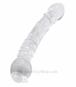 Trouble Double Head Dildo Glass -Adult Toy Sales Store trouble3
