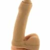 Uncut Dildo With Retractable Foreskin