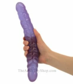 Veined Double Ended Dildo -Adult Toy Sales Store vendoub3