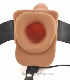 Vibrating 7 Inch Hollow Dildo -Adult Toy Sales Store vib9inholl1 1