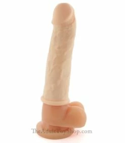 Vibrating Silicone Cock Sleeve -Adult Toy Sales Store vibext6 1