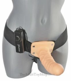 Medium Vibrating Hollow Dildo -Adult Toy Sales Store vibhollmed2 1