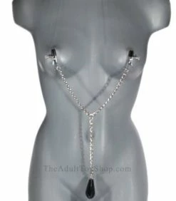 Weighted Nipple Clamps 7 Weighted Nipple Clamps -Adult Toy Sales Store weighted1