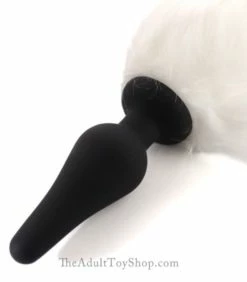 White Fox Tail Butt Plug with Ears -Adult Toy Sales Store whitefox5