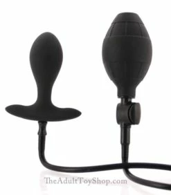 Weighted Silicone Inflatable Butt Plug